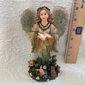 Vintage Boyds Collection Floramella Guardian Of Nature 2001 Angel Figurine 6.25"